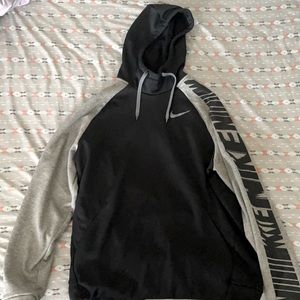Men’s Nike Hoodie Black/Gray XL